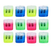 Tamaño Pequeño Lápiz, Tamaño Pequeño Con 2 Agujeros, 12 Piezas Herramienta Portátil Para Formar Puntas Con Para Estudiantes Adolescentes Y Artistas De Kindergarten