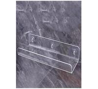 Tamaños múltiples del estante de extensión de la brecha de la encimera de la placa del suplemento del alféizar de la ventana de acrílico(30x15x3.5cm/11.8x5.9x1.4")