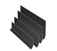 Tamaños múltiples del estante de extensión de la brecha de la encimera de la placa del suplemento del alféizar de la ventana de acrílico(60x10x3.5cm/23.6x3.9x1.4")