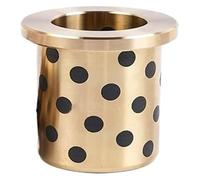 Tamaños múltiples sin aceite autolubricantes de la serie J+D+B LMK de los transportes lineares del latón del grafito(LMK25 25x40x59)