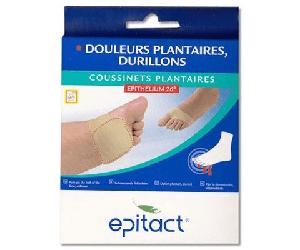 Tamao de las almohadillas plantares epitelio 26 Epitact