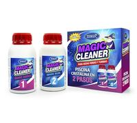 Tamar Magic Cleaner, Piscina Cristalina en 2 Sencillos Pasos, Recuperador Agua Piscina Deteriorada, Acción Rápida, Alta Solubilidad, Desinfectante, Clarificante