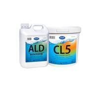 Tamar Pack Cloro 5 Acciones 5kg + Alguicida Larga Duración Efecto Abrillantador 5 litros