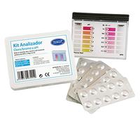Tamar Test Kit DPD1 Cloro/Bromo y pH, medidor de Cloro/Bromo y pH para piscinas, En Pastillas
