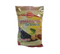 TAMARINDO - EL DORADO - TAMARINDO SIN SEMILLAS - PULPA DE TAMARINDO SIN SEMILLAS - 454 GRAMOS