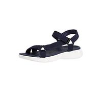 Tamaris 1-1-28282-36, Sandalia Mujer, Azul Marino, 37 EU