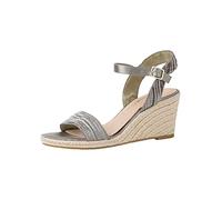 Tamaris 1-1-28360-28, Sandalia con talón Mujer, Emerald Pleats, 40 EU