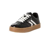 Tamaris 1-23723-44/402 - Zapatos con Cordones para Mujer, de Piel Lisa, Color Beige, Black Croco, 41 EU
