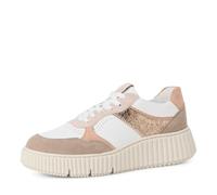 Tamaris 1-23771-42 Low Top, Zapatillas Mujer, Taupe Comb, 41 EU