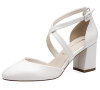 Tamaris 1-24415-44, Bomba Mujer, Blanco Mate, 42 EU
