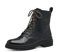 Tamaris Botines con cordones negro, Talla 36