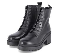 Tamaris 1-25275-45-001 - Botas con cordones para mujer, piel lisa, color negro, Negro , 42 EU