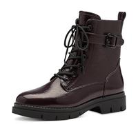 Tamaris 1-25289-41, Botas Cortas al Tobillo Mujer, Bordeaux Pat, 36 EU