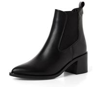 Tamaris 1-25301-45, Botas Estilo Chelsea Mujer, Piel Negra, 41 EU