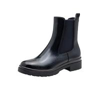 Tamaris 1-25428-43 Botas Chelsea para mujer, azul marino, patente, talla 39 EU, Patente azul marino., 39 EU