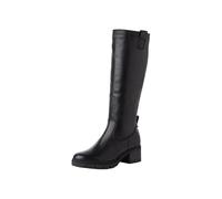 Tamaris 1-25601-43, Botas a la Altura de Rodilla Mujer, Piel Negra, 37 EU