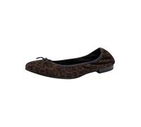 Tamaris Damen Ballerina 1-22116-41, Zapatos Tipo Ballet Mujer, Mocca Leopard, 37 EU