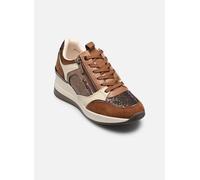 Tamaris Damen Sneaker Low 1-23703-41, Zapatillas Mujer, Cognac Comb, 39 EU