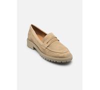 Tamaris 24300 45 Marron Mocca | Mocasines elegantes Tamaris con tacón de bloque para mujer, elegantes, cómodos y versátiles para combinar con el uso diario.