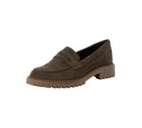Tamaris 24300 45 Marron Mocca | Mocasines elegantes Tamaris con tacón de bloque para mujer, elegantes, cómodos y versátiles para combinar con el uso diario.