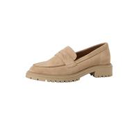 Tamaris 24300 45 Marron Mocca | Mocasines elegantes Tamaris con tacón de bloque para mujer, elegantes, cómodos y versátiles para combinar con el uso diario.