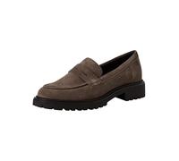 Tamaris 24300 45 Marron Mocca | Mocasines elegantes Tamaris con tacón de bloque para mujer, elegantes, cómodos y versátiles para combinar con el uso diario.