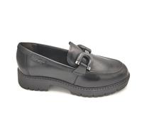 Tamaris 24740 Mocasin De Piel Negro Accesorio Suela Con Armado 6/7