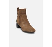 Tamaris Damen Boot Heel 1-25323-45, Botas Cortas al Tobillo Mujer, marrón Claro, 41 EU