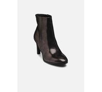 Tamaris Botines Con Tacón de Embudo para Mujer, Textiles, Peltre Estructura, Veganos, 38 EU