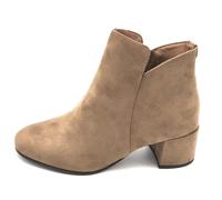 Tamaris 25354 Botines Ante Denier Cremallera Talón 5cm Fondo Goma 6/7