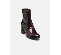 Tamaris Damen Boot Heel 1-25357-41, Botas Cortas al Tobillo Mujer, Patente Merlot, 36 EU
