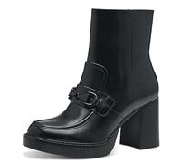 Tamaris 25358, Botas Cortas al Tobillo Mujer, Negro, 37 EU