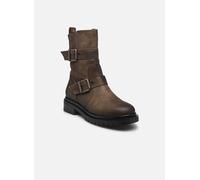 Tamaris Botines de Tacón para Mujer, Piel, Cómodos, Puro, 39 EU