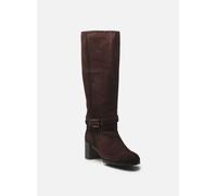 Tamaris Damen Long Boot Heel 1-25533-45, Botas a la Altura de Rodilla Mujer, Moca, 39 EU