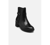 Tamaris Damen Boot Heel 1-25823-45, Botas Cortas al Tobillo Mujer, Negro, 36 EU