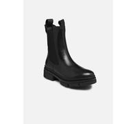 Tamaris Mujer Botines, señora Botas Chelsea,TOUCHit,Bota de Deslizamiento,Botas,Medias Botas,botín,Alto,Black Leather,41 EU