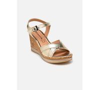 Tamaris Sandalias de mujer 1-28027-42, Lt Gold Met, 39 EU