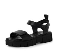 Tamaris 28209, Sandalias con cuña Mujer, Negro, 39 EU