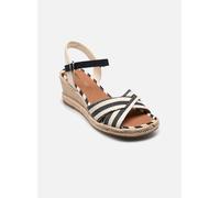 Tamaris Damen 1-28367-42, Sandalias con cuña Mujer, Blue Comb, 41 EU