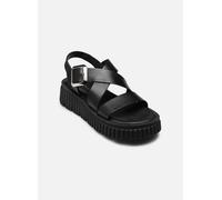 Tamaris Damen 1-28705-44, Sandalias con cuña Mujer, Negro, 39 EU