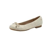 Tamaris 8-82101-44, Bailarinas Mujer, Beige Dorado, 37 EU