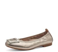 Tamaris 8-82103-42, Zapatos Tipo Ballet Mujer, Dorado, 39 EU Ancho