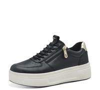 Tamaris 8-83709-44, Zapatillas Mujer, Negro Y Dorado, 38 EU