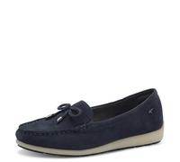 Tamaris 8-84600-44, Mocasines Mujer, Azul Marino Ante, 42 EU
