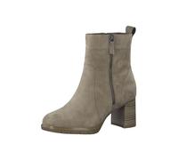 Tamaris 8-85313-41 - Botas de piel para mujer, con plantilla intercambiable, tacón de moda, con cremallera decorativa en el tobillo, marrón, 4.5 UK