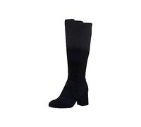 Tamaris 8-85501-41, Botas a la Altura de Rodilla Mujer, Black Black Suede, 36 EU