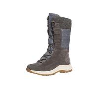 Tamaris 8-86217-41 Comfort Fit-Plantilla Intercambiable de Piel Duotex con Forro cálido, Botas para Nieve Mujer, Gris, 39 EU Ancho