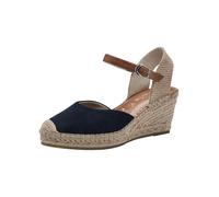 Tamaris Alpargatas beige / azul oscuro / marrón 39 beige / azul oscuro / marrón