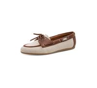 Tamaris Bailarina crema / marrón oscuro 41 EUR