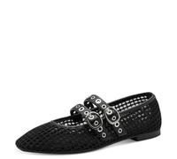 Tamaris Bailarina Strap 1-22144-46 - Bailarinas para Mujer, Color Negro, Talla 40 EU